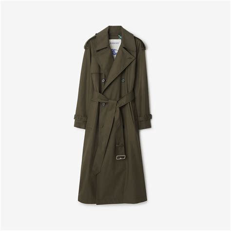 are burberry trench coats water resistant|Long Gabardine Castleford Trench Coat in Otter .